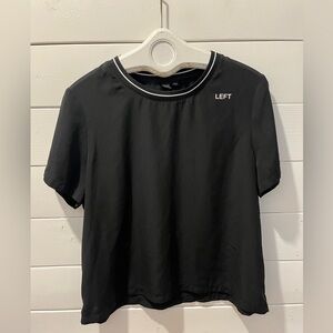 ICÔNE by Simons black blouse, women’s size XL.